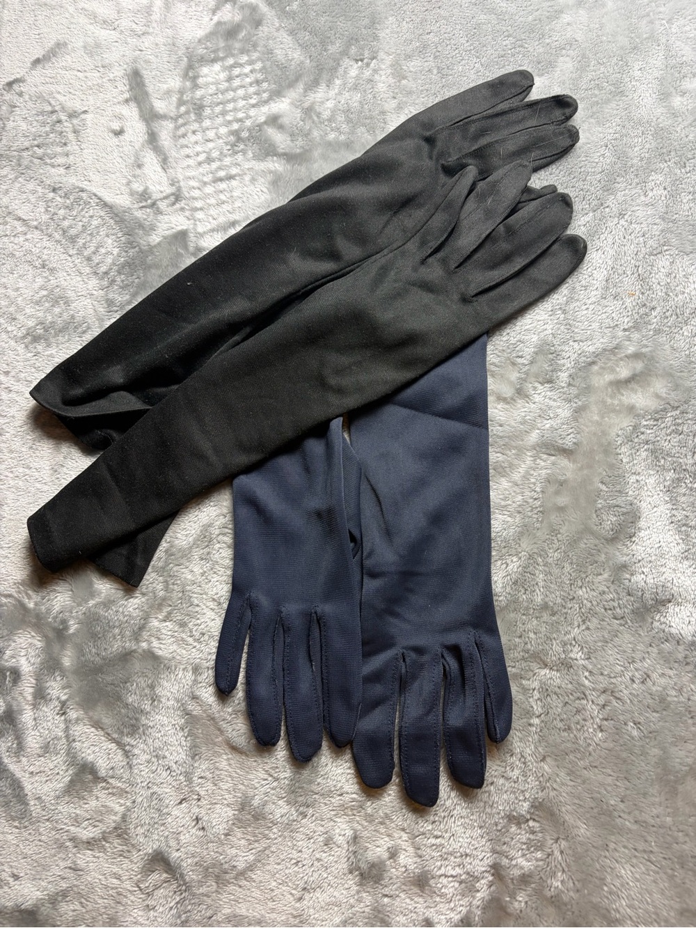 Elegant Black Opera Gloves for Women